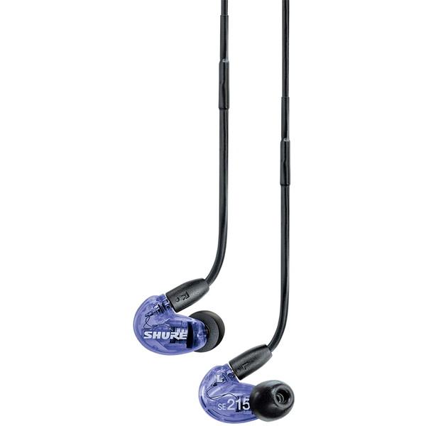 SHURE イヤホン 有線 シュア SE215SPE-PL-A パープル 高遮音性 SHURE イヤホン 有線 シュア SE215SPE-PL-A パープル 高遮音性