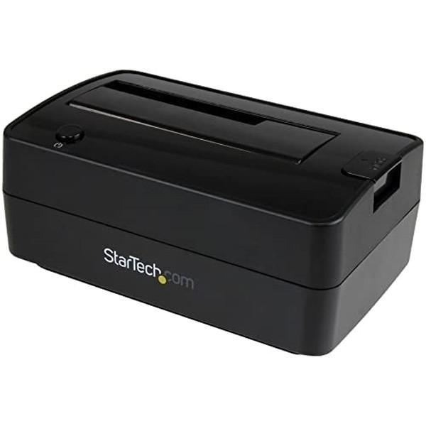 StarTech SDOCKU313E ブラック USB3.1接続SATA2.5/3.5インチHDD/SSDドッキングステーション/リーダーライター (クレードル式)