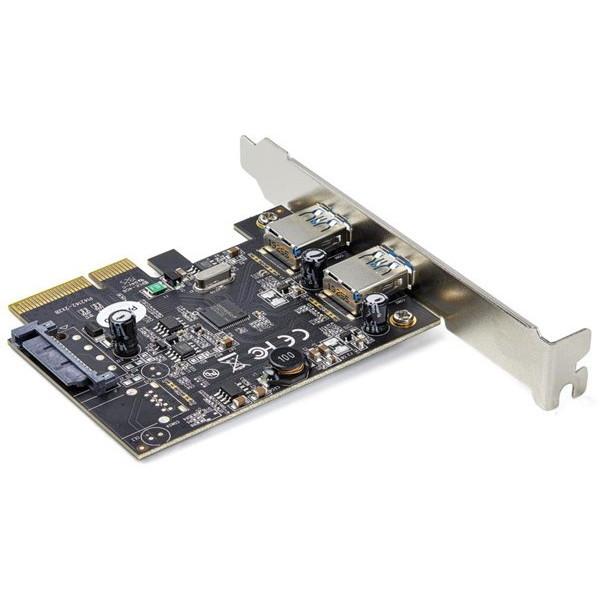 StarTech PEXUSB312A3 ブラック 2ポートUSB-A増設PCI Expressインターフェースカード 各ポート10Gbps対応 USB 3.1 Gen 2(USB 3.2 Gen 2)準拠｜aprice｜04