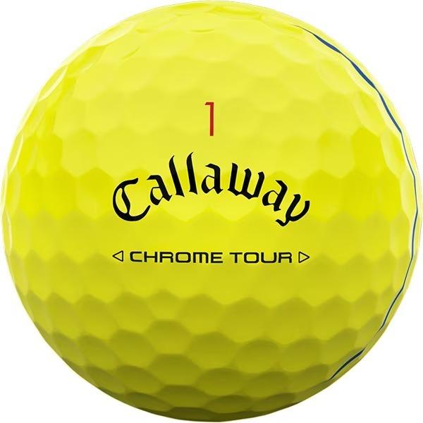 【新品】キャロウェイ　クロムツアー　トリプルトラック　イエロー　2ダースセット Callaway（キャロウェイ） 日本正規品 CHROME TOUR(クロムツアー