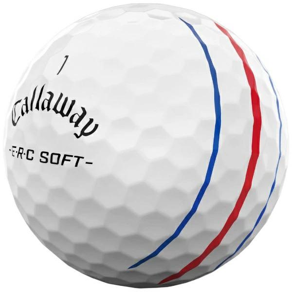 キャロウェイ ERC SOFT ホワイト ゴルフボール 2ダース 2025モデル Callaway（キャロウェイ） 日本正規品 ERC SOFT(イーアールシーソフト