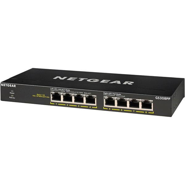 NETGEAR（ネットギア） NETGEAR GS308PP-100AJS PoE+対応 ギガビット8