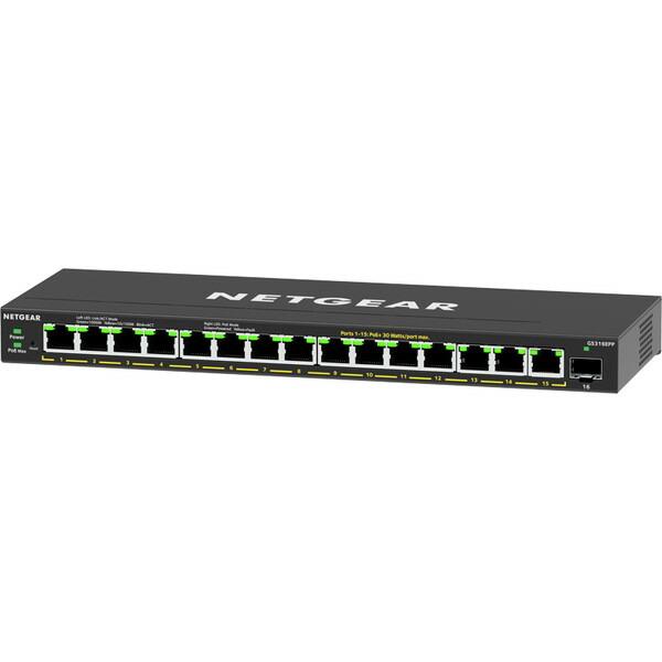 NETGEAR（ネットギア） NETGEAR GS316EPP-100JPS SOHO/家庭向けPoE+