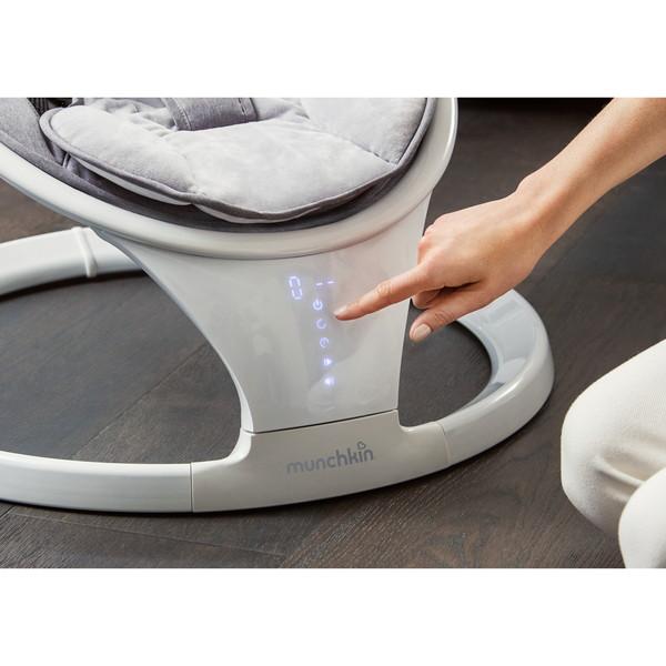 バウンサー 新生児対応 ／ マンチキン 電動ベビースウィング 【保証  