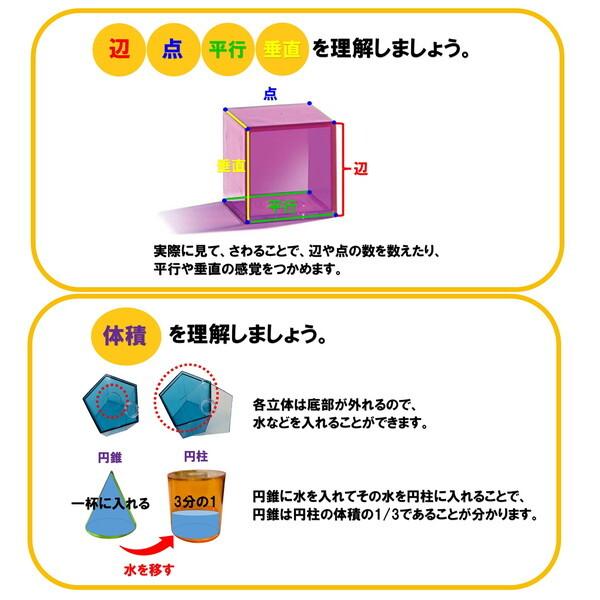 Learning Resources LER 4331 View-Thru Geometric Solids 透明立体 