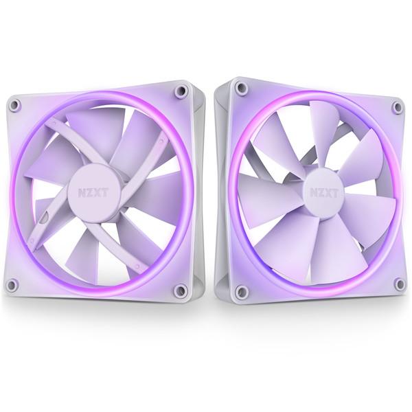 NZXT NZXT RF-D14DF-W1 F140 RGB DUO TWIN PACK & RGB Controller