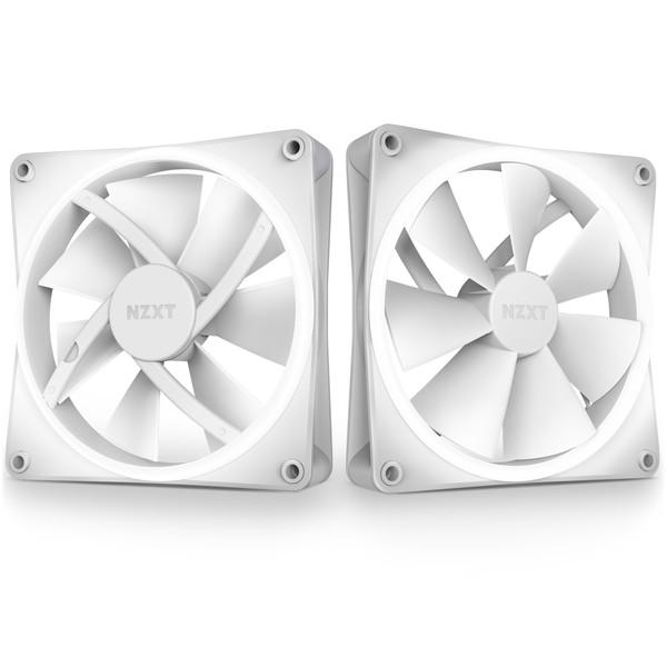 NZXT RF DDF W1 F RGB DUO TWIN PACK & RGB Controller White RGB