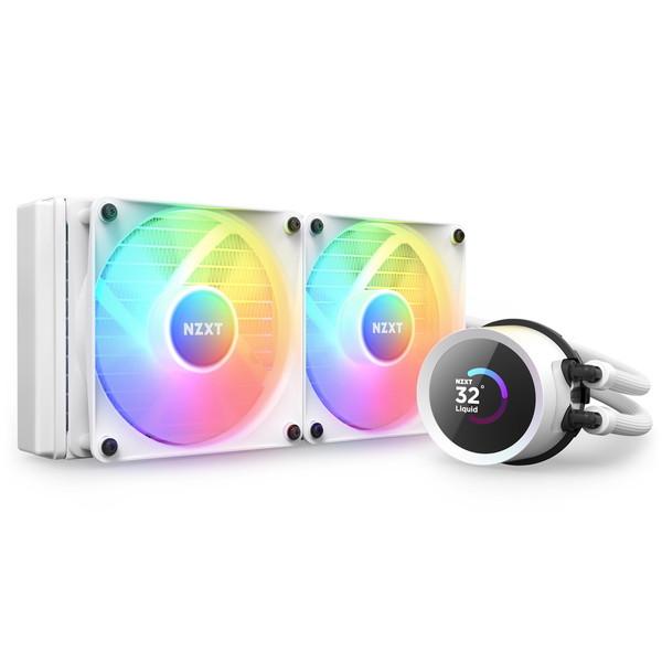 NZXT RL-KR240-W1 NZXT KRAKEN RGB 240 White RL-KR240-W1 水冷一体型CPUクーラー｜aprice｜08