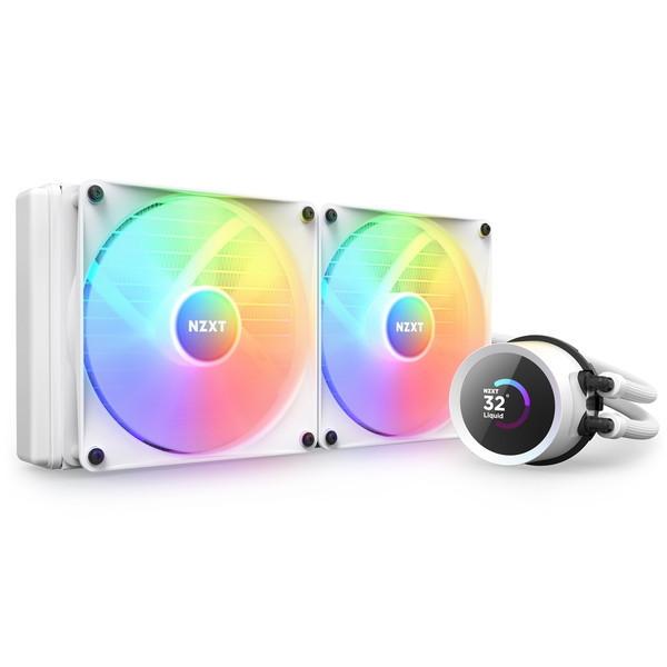 NZXT RL-KR280-W1 NZXT KRAKEN RGB 280 White RL-KR280-W1 水冷一体型CPUクーラー｜aprice｜08