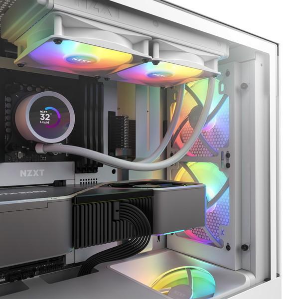 NZXT NZXT RF-C14DF-W1 ホワイト F140 RGB CORE TWIN PACK & RGB