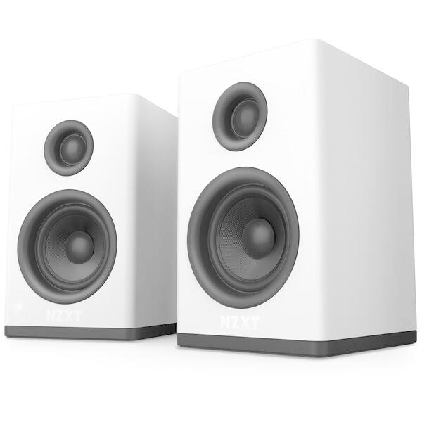 NZXT NZXT AP-SPKW2-JP ホワイト NZXT Relay Speakers White