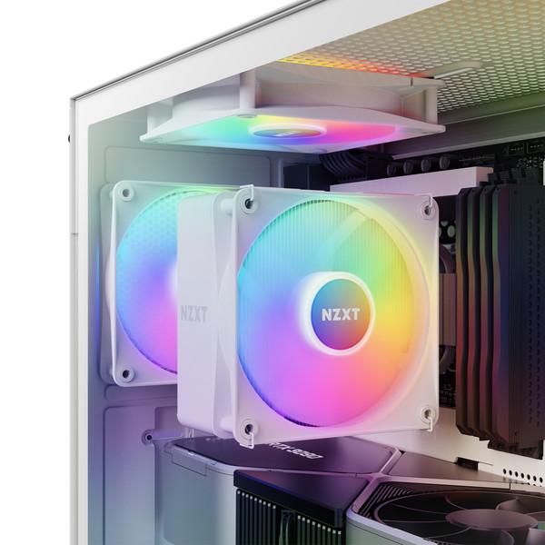 NZXT CC-H51FW-R1 ホワイト H5 Flow RGB ミドルタワー型PCケース NZXT CC-H51FW-R1 ホワイト H5 Flow RGB ミドルタワー型PCケース
