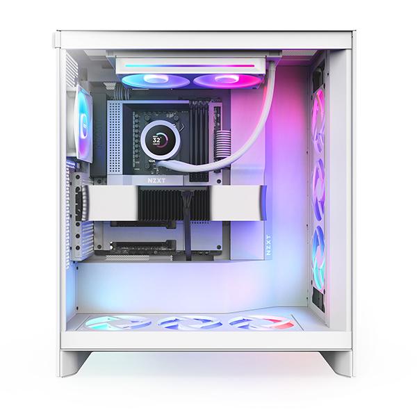 NZXT NZXT RL-KR240-W2 ホワイト Kraken Plus 240 RGB v2 CPUクーラー