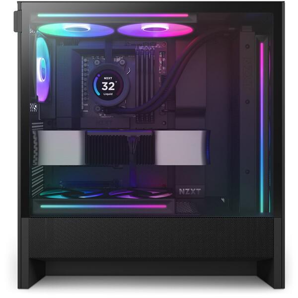NZXT NZXT CC-H52FB-R1 ブラック H5 Flow RGB v2 Black PCケース