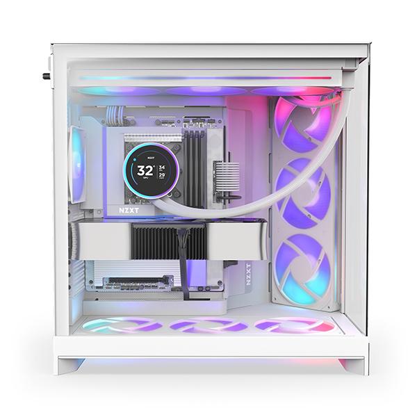 NZXT NZXT CM-H92FW-P1 ホワイト H9 Flow RGB+ (2025) PCケース