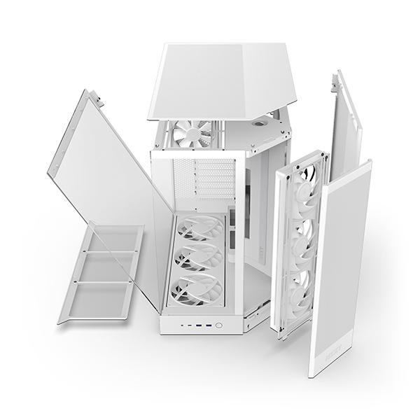NZXT NZXT CM-H92FW-P1 ホワイト H9 Flow RGB+ (2025) PCケース