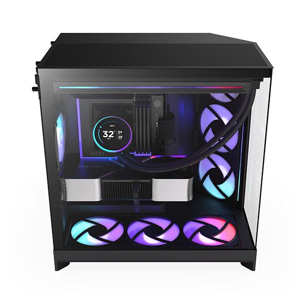 NZXT NZXT CM-H92FB-P1 ブラック H9 Flow RGB+ (2025) PCケース