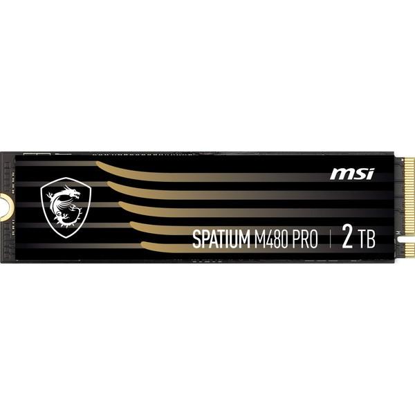 MSI MSI SPATIUM M480 Pro PCIe 4.0 NVMe M.2 2TB 内蔵SSD M.2 2280