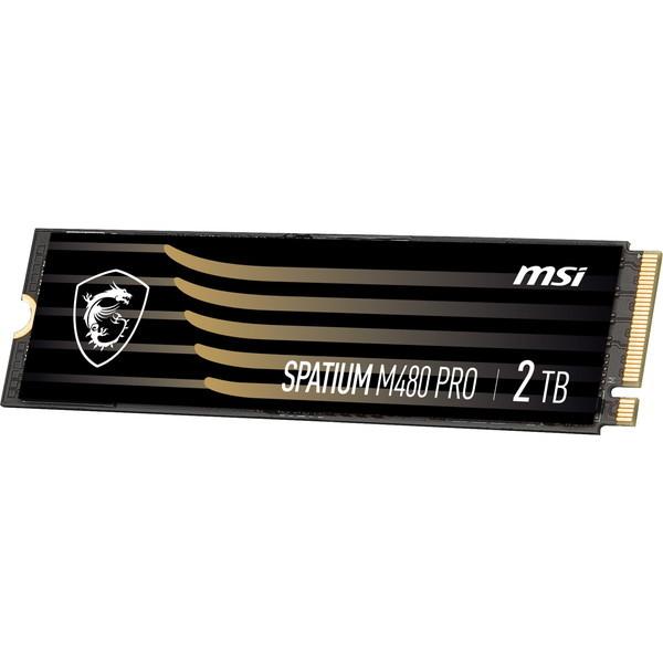 MSI MSI SPATIUM M480 Pro PCIe 4.0 NVMe M.2 2TB 内蔵SSD M.2 2280