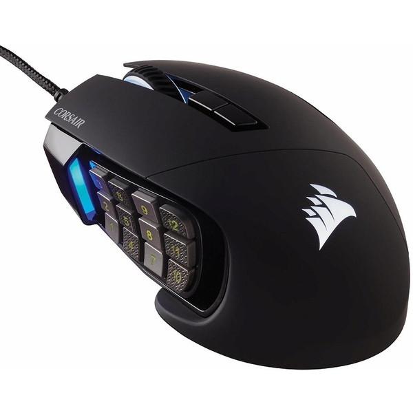 Corsair CH-9304211-AP ブラック SCIMITAR RGB ELITE ゲーミングマウス