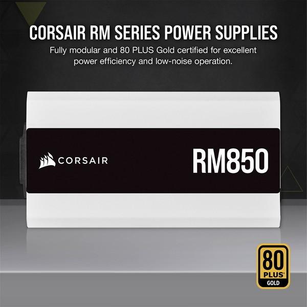 Corsair RM850 WHT 2021 (CP-9020232-JP) 高耐久電源ユニット 850W｜aprice｜02