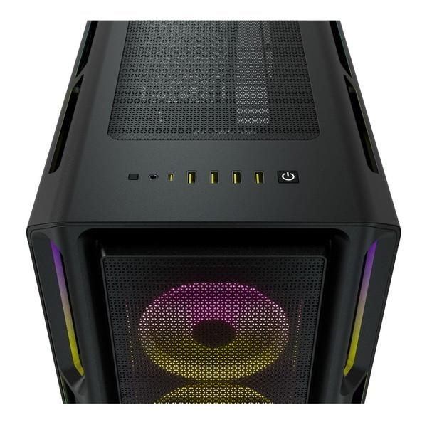 CORSAIR Corsair CC-9011230-WW ブラック ミドルタワーPCケース CORSAIR Corsair CC-9011230-WW ブラック ミドルタワーPCケース