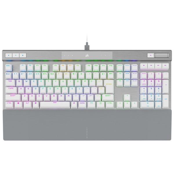 Corsair CH910951AJP ホワイト ゲーミングキーボード(日本語配列/108キーボード) 0840006661078XPRICE Yahoo!店 通販 Yahoo