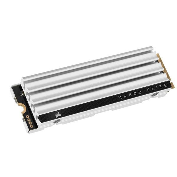 Corsair CSSD-F1000GBMP600ECS ホワイト Corsair MP600 ELITE 1TB Gen4 PCIe x4 NVMe M.2 SSD optimized for PS5 7000MB/s / 6200MB/s 600TBW M.2 SSD｜aprice｜02