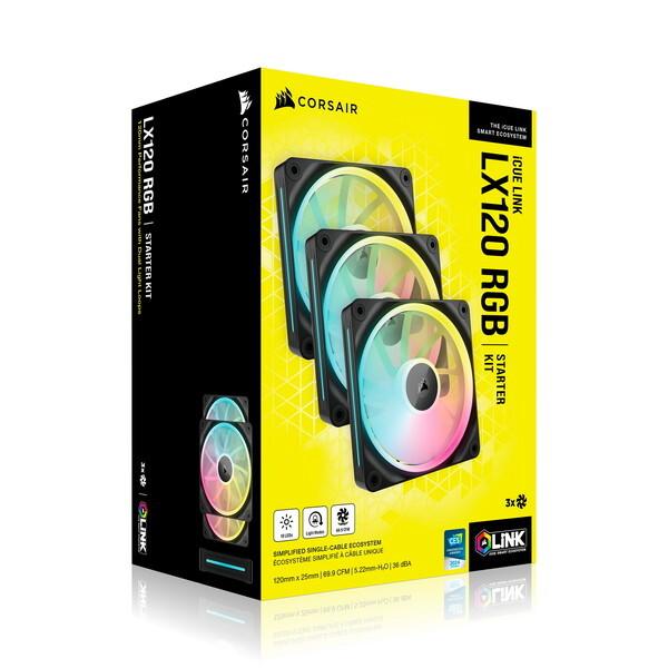 CORSAIR（コルセア） Corsair CO-9051026-WW ブラック iCUE LINK LX120