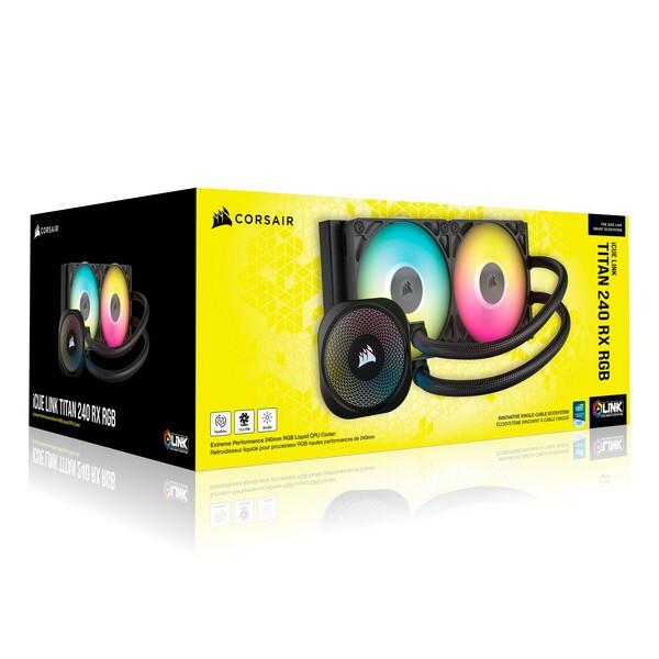 CORSAIR（コルセア） Corsair CW-9061016-WW ブラック iCUE LINK TITAN