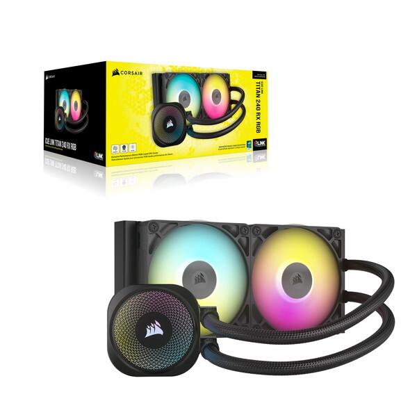 CORSAIR（コルセア） Corsair CW-9061016-WW ブラック iCUE LINK TITAN