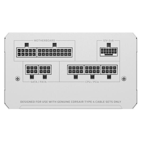 電源ユニット Corsair RM850e White 2025 CP-9020293-JP CORSAIR（コルセア） Corsair CP-9020293-JP ホワイト RM850e White