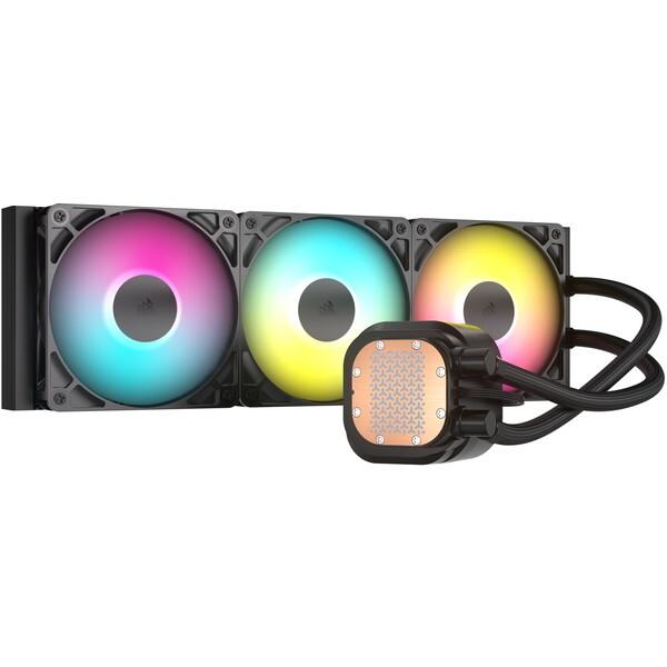 Corsair CW-9060093-WW ブラック NAUTILUS 360 RS ARGB CPUクーラー