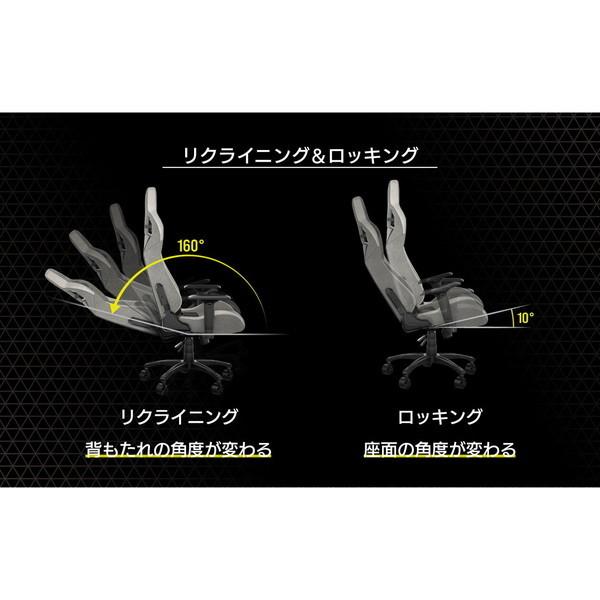 CORSAIR（コルセア） Corsair T3 RUSH Charcoal V2 (CF-9010057-WW