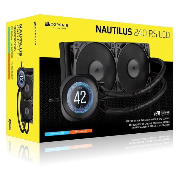 CORSAIR（コルセア） Corsair CW-9061031-WW ブラック NAUTILUS 240 RS