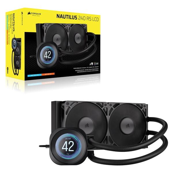 CORSAIR（コルセア） Corsair CW-9061031-WW ブラック NAUTILUS 240 RS