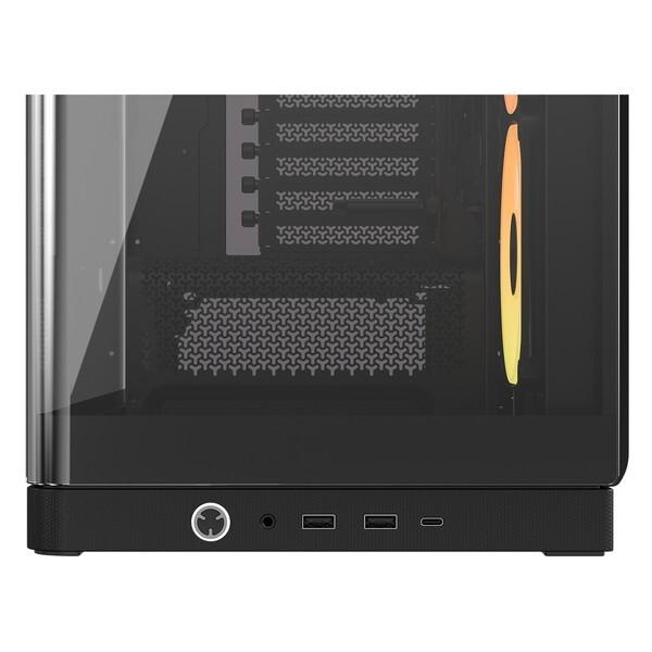 Corsair CC-9011316-WW ブラック FRAME 4500X LX-R RGB iCUE LINK Panoramic Glass Mid-Tower ミドルタワー型PCケース メーカー直送_12