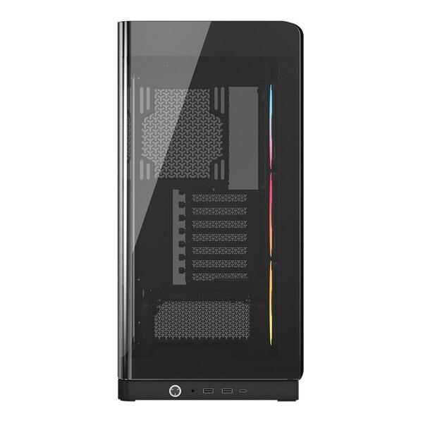 Corsair CC-9011316-WW ブラック FRAME 4500X LX-R RGB iCUE LINK Panoramic Glass Mid-Tower ミドルタワー型PCケース メーカー直送_1