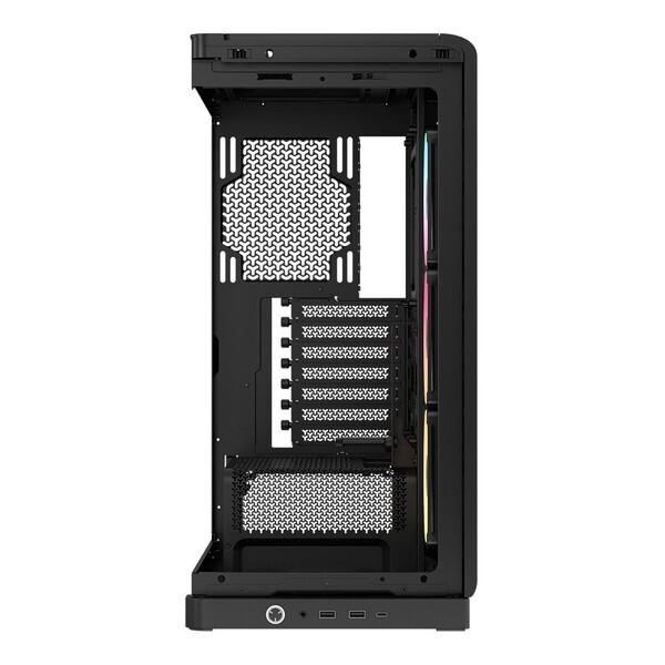 Corsair CC-9011316-WW ブラック FRAME 4500X LX-R RGB iCUE LINK Panoramic Glass Mid-Tower ミドルタワー型PCケース メーカー直送_7