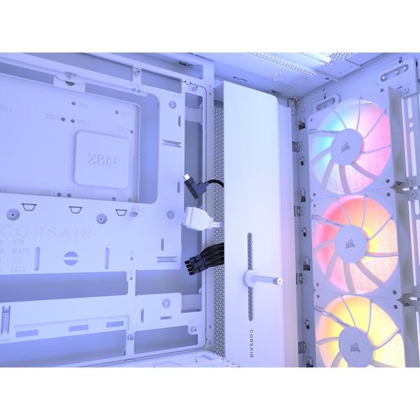 Corsair CC-9011327-WW ホワイト FRAME 4000D LCD RS ARGB Premium Mid-Tower ミドルタワー PCケース メーカー直送_11