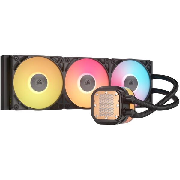 Corsair CW-9061023-WW ブラック iCUE LINK TITAN 360 RX RGB LCD CPUクーラー_2
