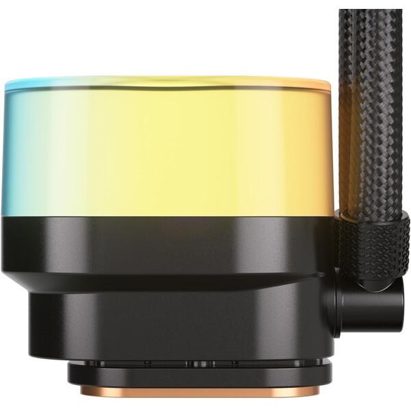 Corsair CW-9061023-WW ブラック iCUE LINK TITAN 360 RX RGB LCD CPUクーラー_7
