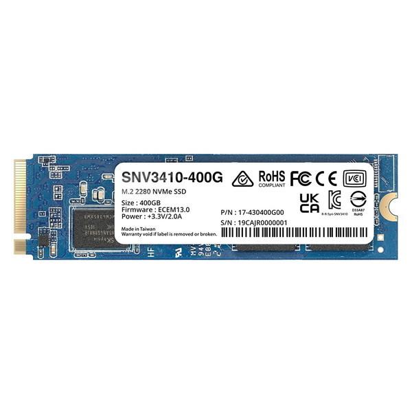Synology SNV3410-400G 内蔵SSD(M.2 2280・400GB)