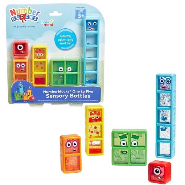 Learning Resources 96090 Numberblocks One to Five Sensory Bottles