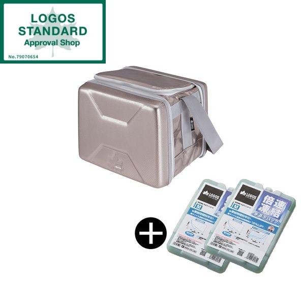 【お得なセット】ロゴス クーラーボックス LOGOS ハイパー氷点下クーラーM No.81670070 & 倍速凍結・氷点下パックM No.81660642 ×2 セット 最強 ベスト 熱中症 保冷バッグ アウトドア キャンプ 運動会 BBQ LOGOS（ロゴス） 【お得なセット】ロゴス クーラーボックス ハイパー