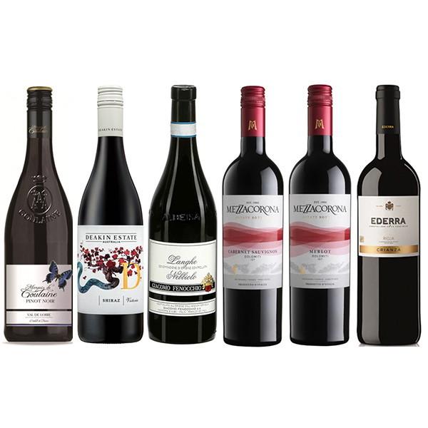 赤ワイン 6本 品種別 飲み比べセット 低価格で大人気の 赤ワイン 6本 品種別 飲み比べセット 低価格で大人気の