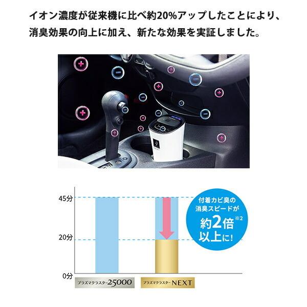 イオン発生機 シャープ SHARP IG-MX15-B ブラック系 車載用｜aprice｜03