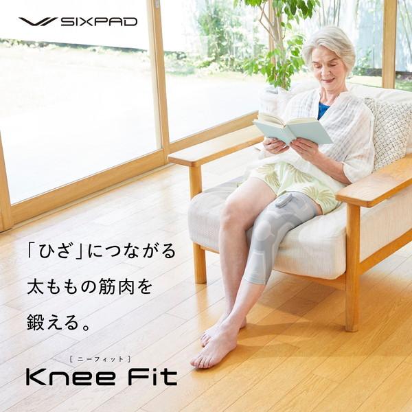 MTG SIXPAD Knee Fit 膝用EMS Lサイズ(左右兼用) 専用コントローラーセット SE-AY-00C-L + SE-BD00A｜aprice｜04