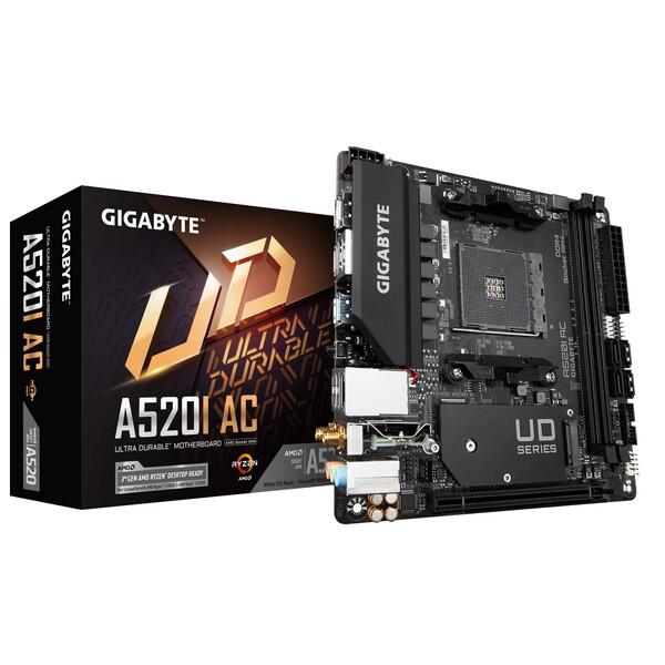 国内正規品 AMD Ryzen 7 5700X W/O Cooler CPU + GIGABYTE A520I 国内正規品 AMD Ryzen 7 5700X W/O Cooler CPU + GIGABYTE A520I
