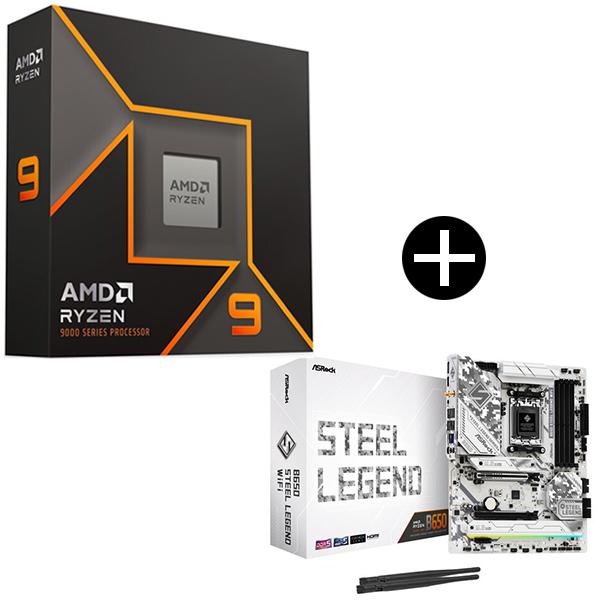 AMD Ryzen 9 9950X W/O Cooler WOF (16C/32T 4.3GHz 170W) CPU +
